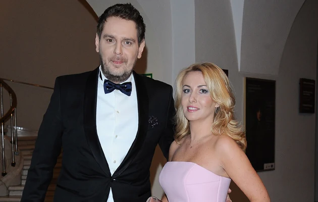 Wojciech Modest Amaro z żoną Agnieszką Wojciech Modest Amaro z żoną Agnieszką