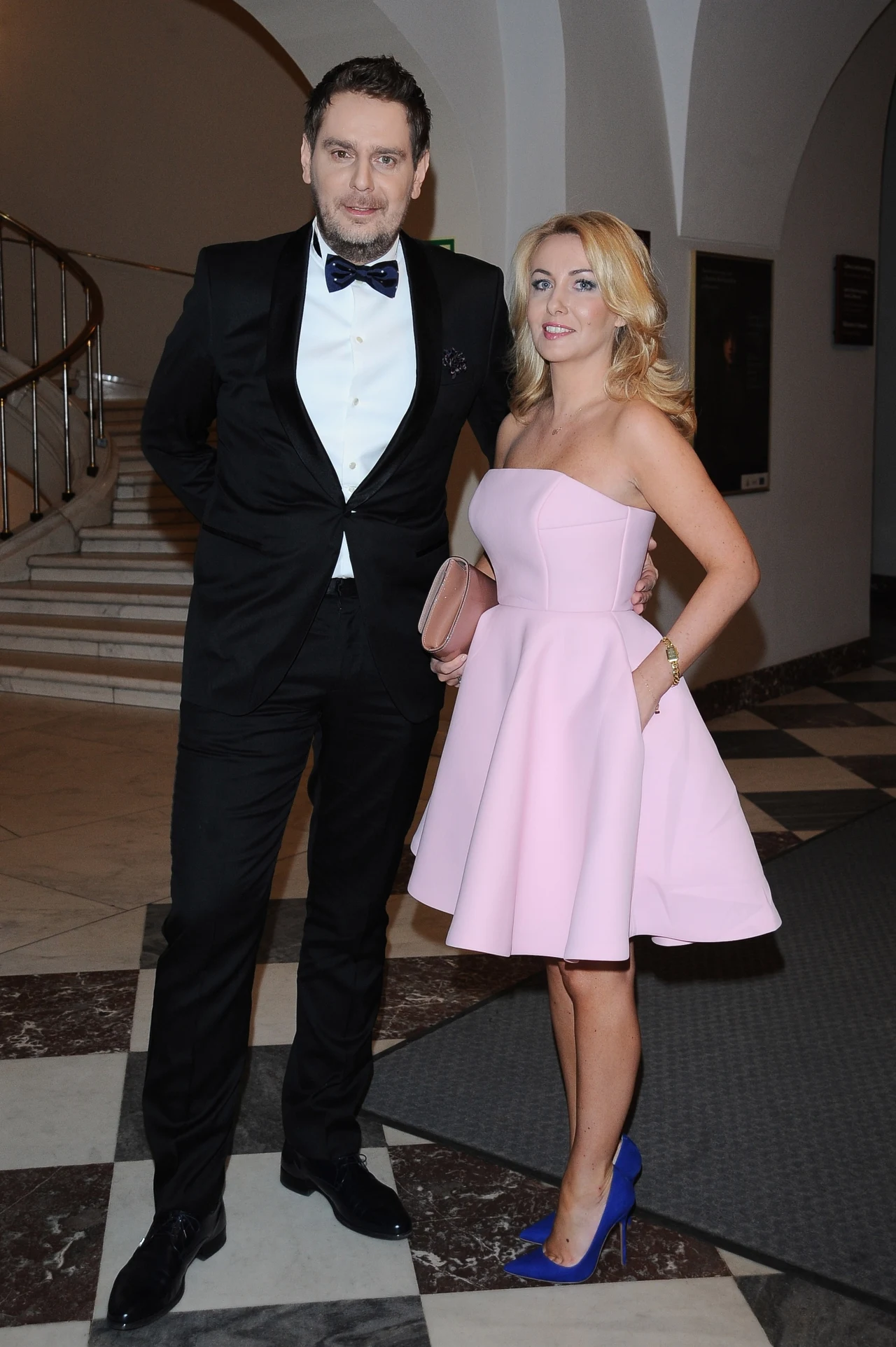 Modest Amaro z żoną Agnieszką Modest Amaro z żoną Agnieszką