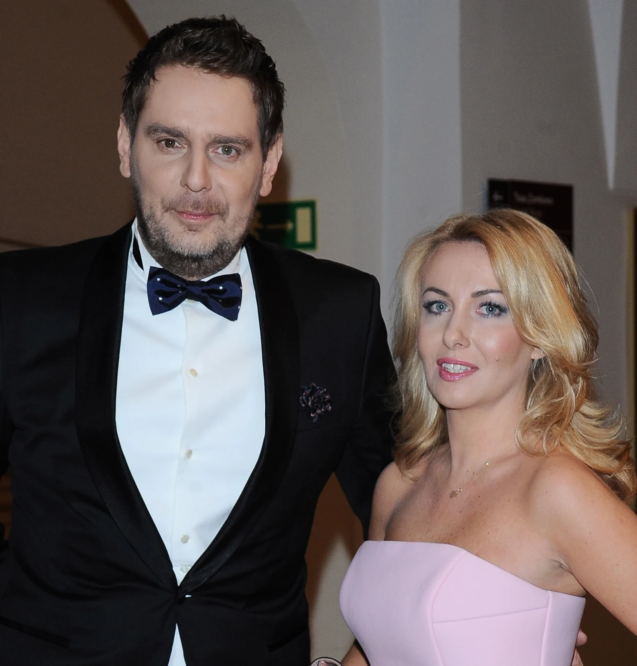 Wojciech Modest Amaro z żoną Agnieszką Wojciech Modest Amaro z żoną Agnieszką