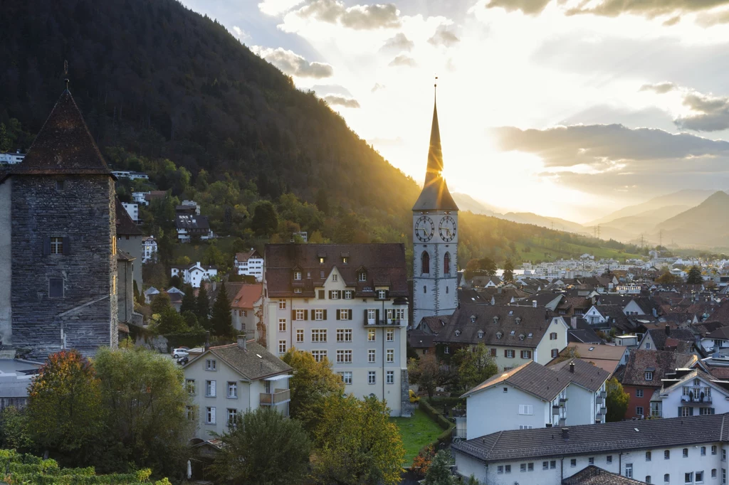 Chur jest stolicą kantonu