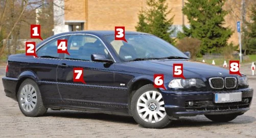 Po tych śladach możesz samodzielnie rozpoznać samochód powypadkowy Po tych śladach możesz samodzielnie rozpoznać samochód powypadkowy