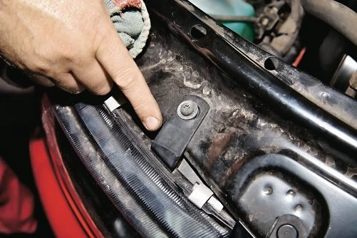 Plastikowe mocowania lamp Plastikowe mocowania lamp