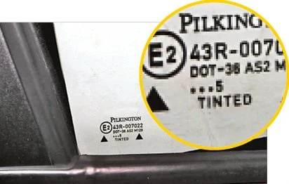 Daty produkcji na szybach Daty produkcji na szybach