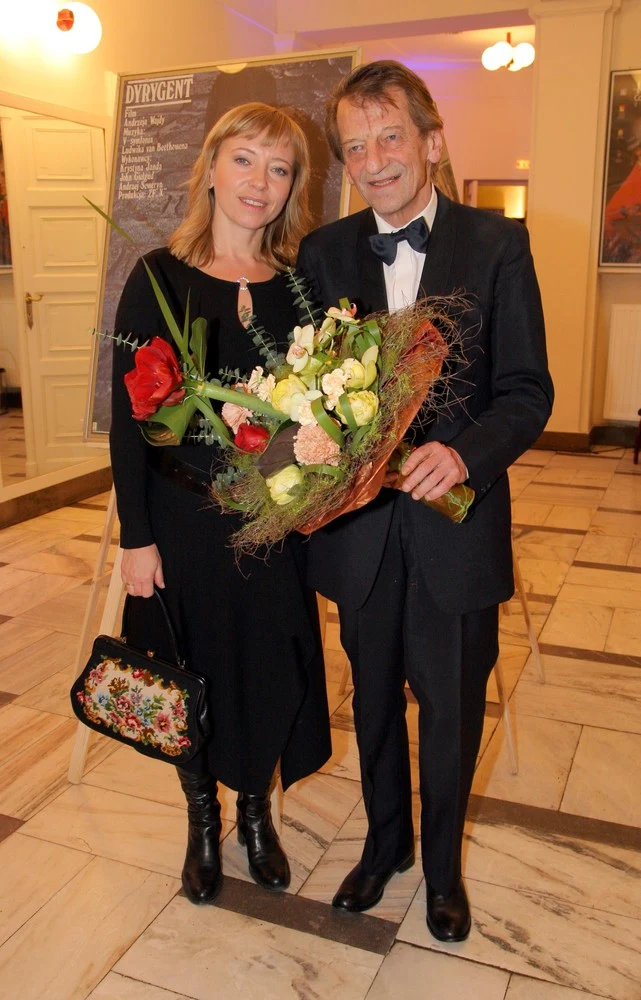 Dorota Segda i Stanisław Radwan na premierze Dorota Segda i Stanisław Radwan na premierze