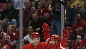 Tomaszowie Tatar (z prawej) i Jurczo zapewnili "Czerwonym Skrzydłom" dwa gole!