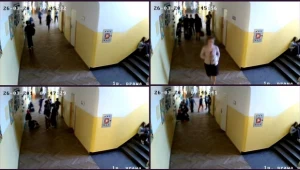 Kadry ze szkolnego monitoring