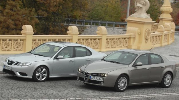 Używane: Saab 9-3, Alfa Romeo 159