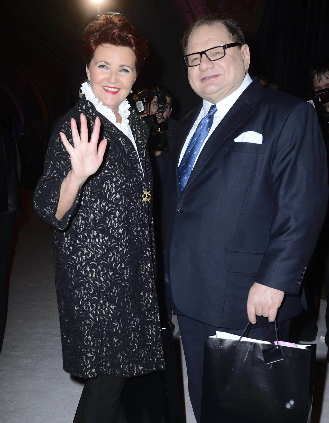 Jolanta Kwaśniewska i Ryszard Kalisz 