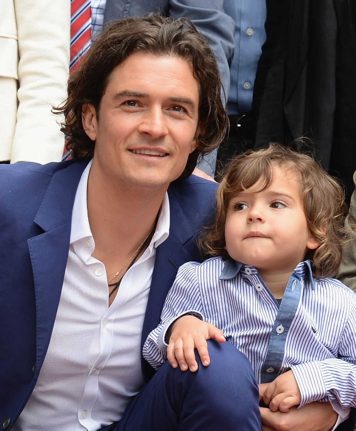 Orlando Bloom z synkiem