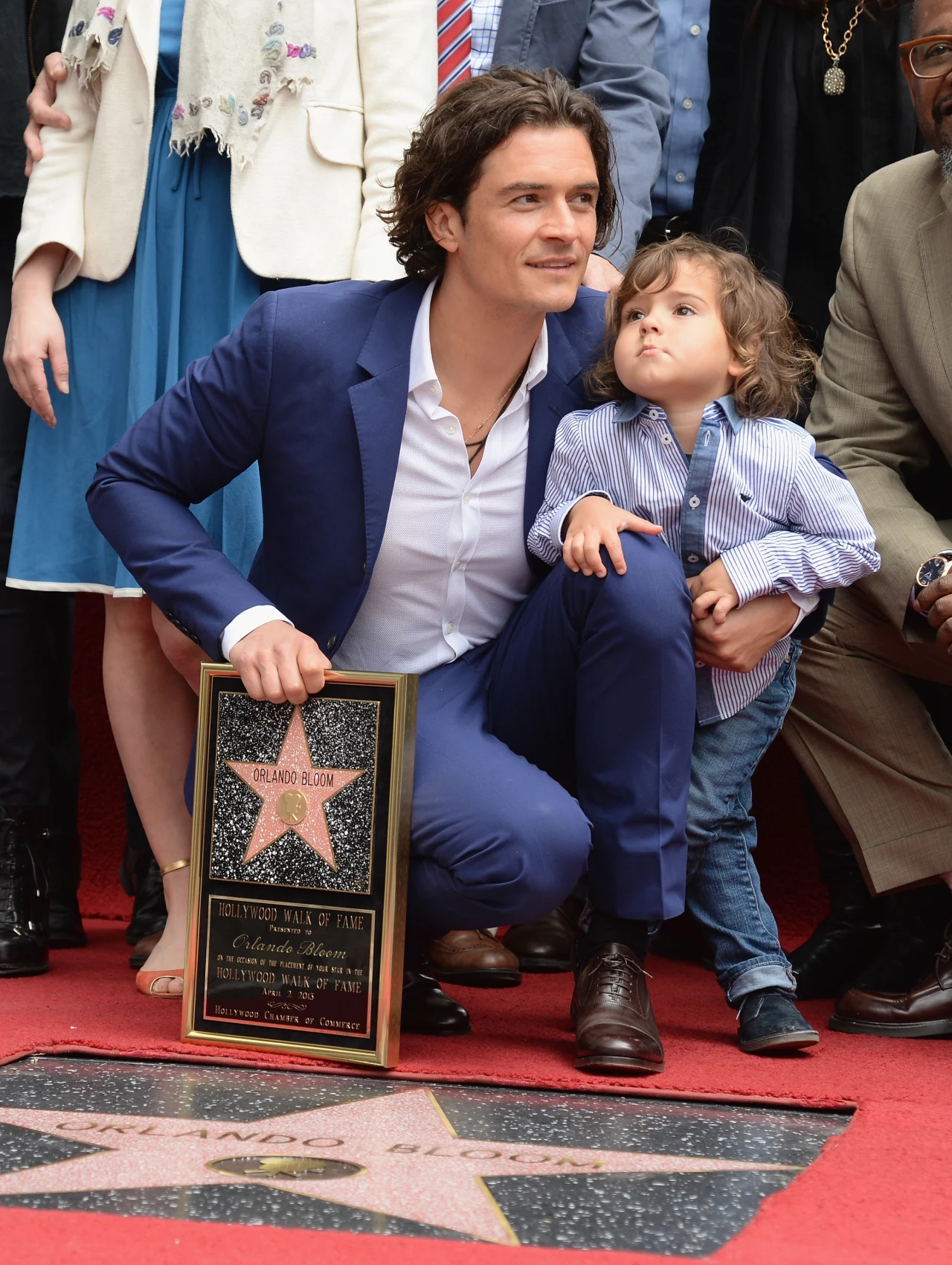 Orlando Bloom z synkiem