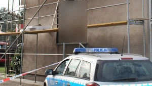 Wypadek na budowie w Orzeszu