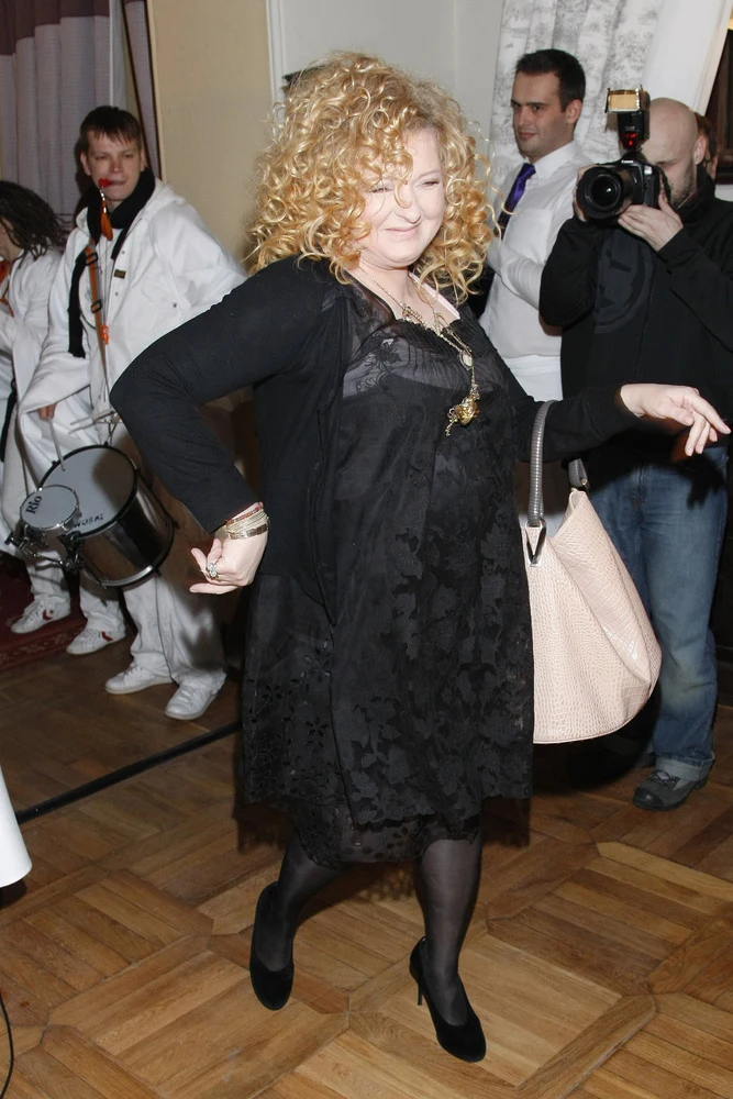 Magda Gessler na otwarciu jednej ze swoich restauracji