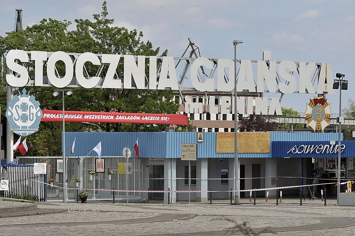 Historyczna brama nr 2 Stoczni Gdańskiej