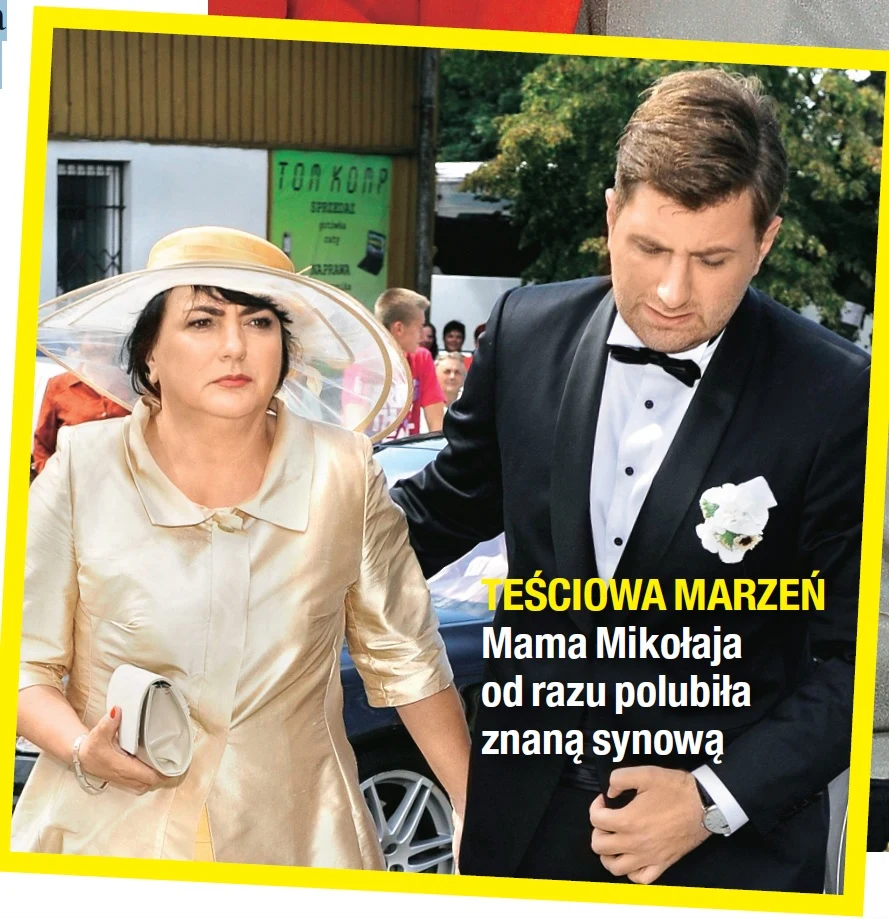 Teściowa i mąż Agnieszki 