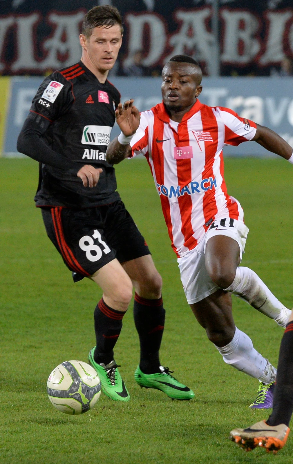 Cracovia pokonała 2-0 Górnika Zabrze w meczu 29. kolejki piłkarskiej Ekstraklasy Cracovia pokonała 2-0 Górnika Zabrze w meczu 29. kolejki piłkarskiej Ekstraklasy