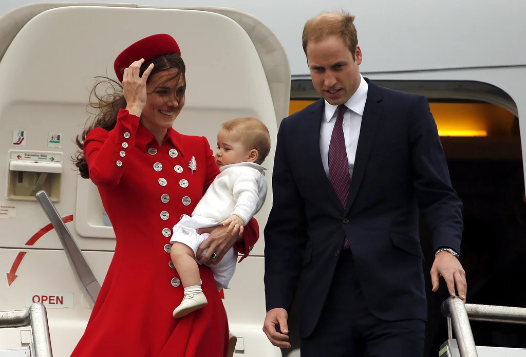 książę William, księżna Catherine i książę George książę William, księżna Catherine i książę George