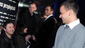 Michał Piróg i Piasek na pokazie kolekcji Mariusza Przybylskiego