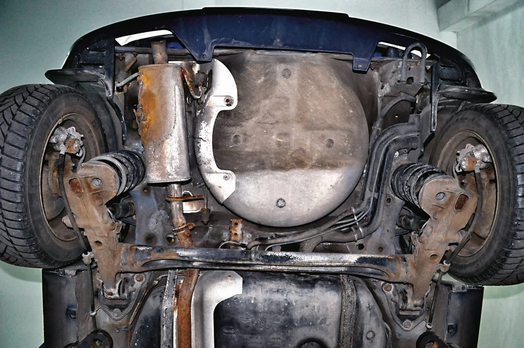 Zawieszenie tylne - bez uwag: prosta konstrukcja tylnego zawieszenia oznacza całkowity brak usterek.