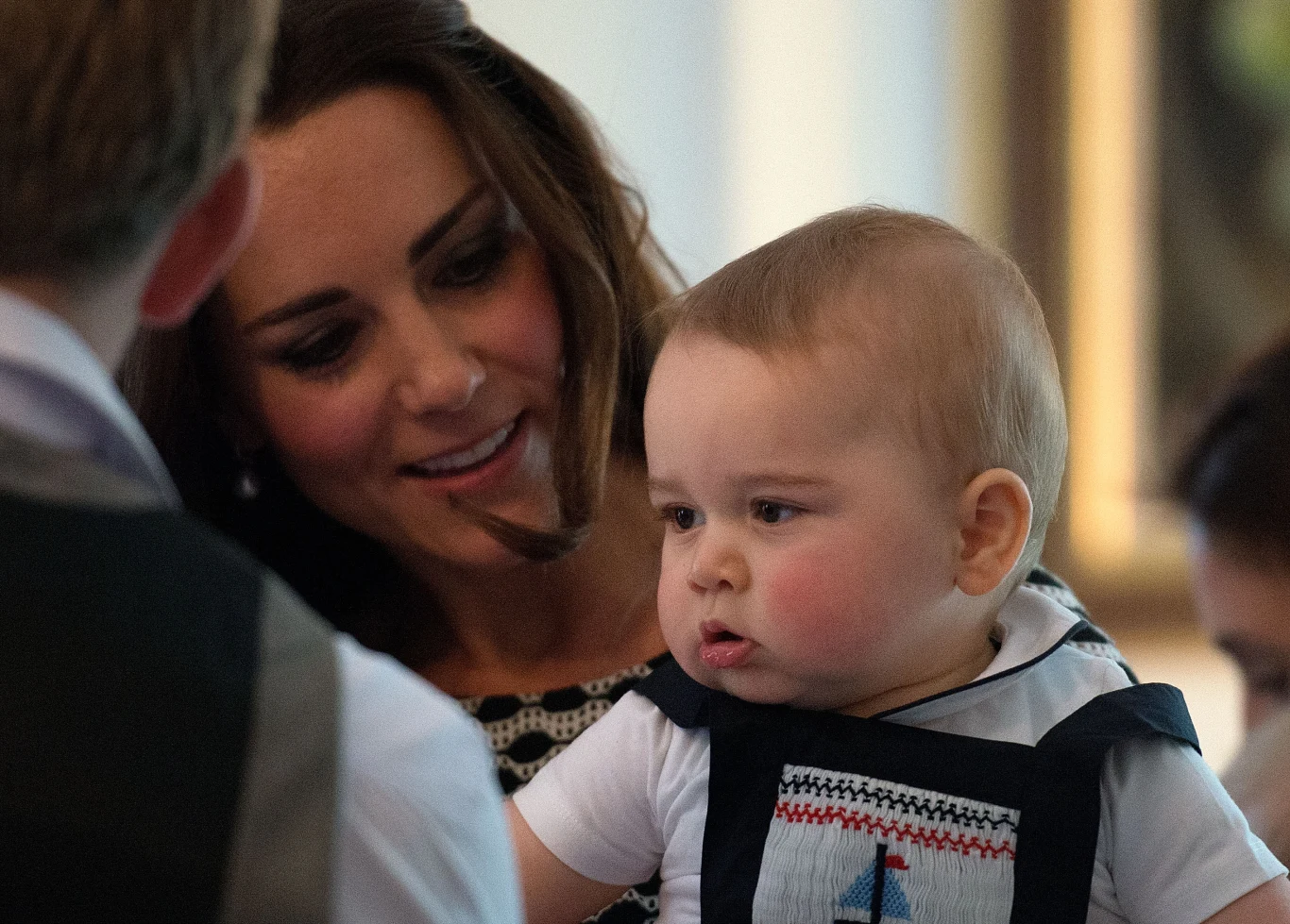 Księżna Kate z synem Księżna Kate z synem