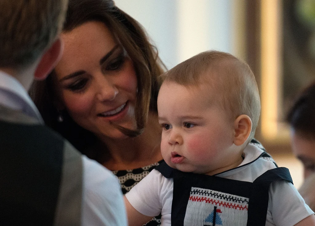 Księżna Kate z synem Księżna Kate z synem