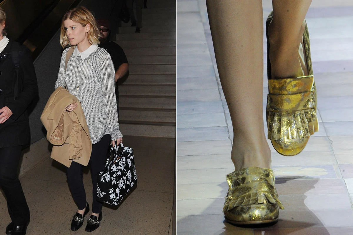 Kate Mara w butach z łańcuchami z Zary , pokaz Lanvin/fot. EastNews/EastNews Zeppelin Kate Mara w butach z łańcuchami z Zary , pokaz Lanvin/fot. EastNews/EastNews Zeppelin