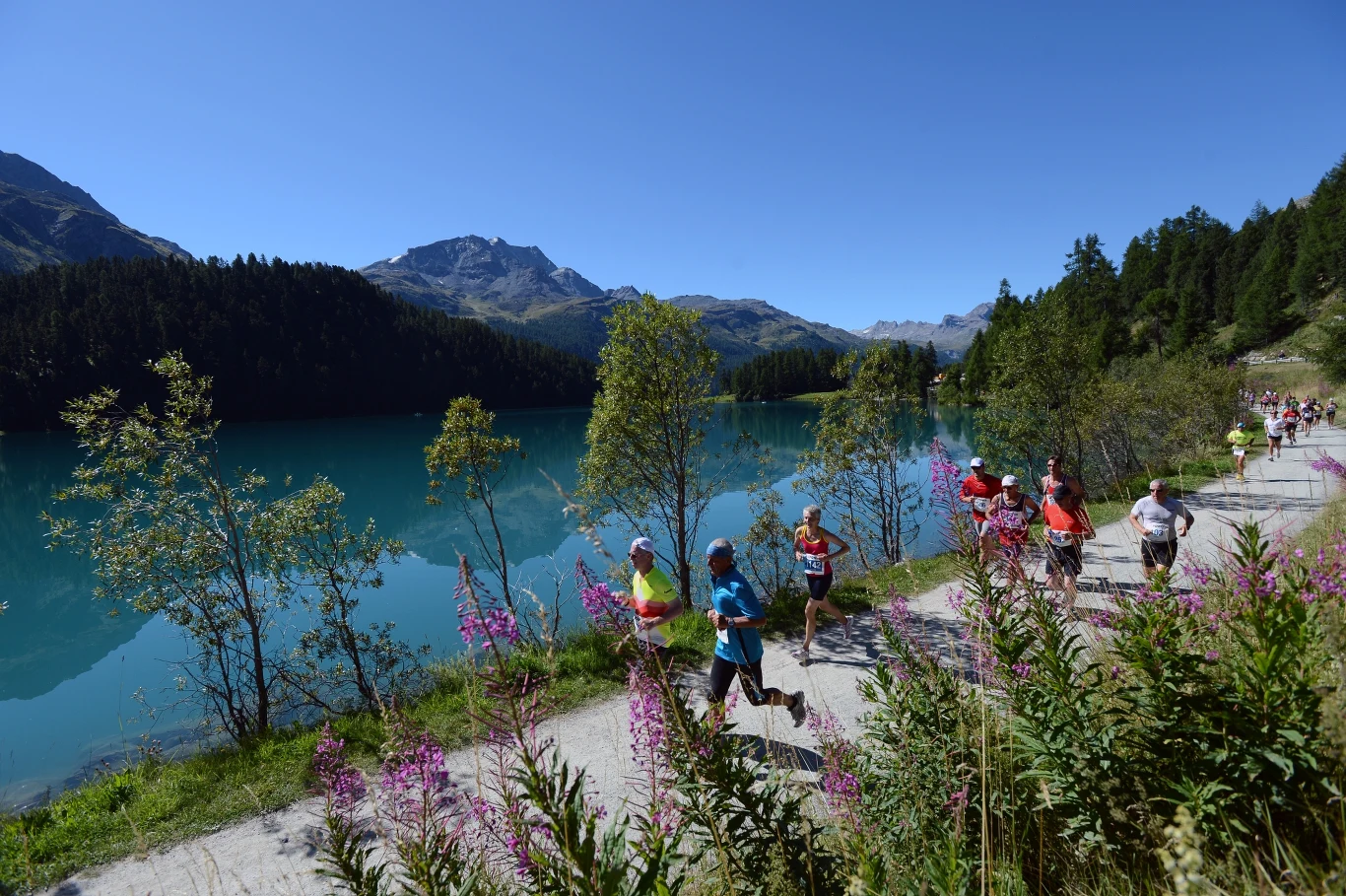 St. Moritz latem