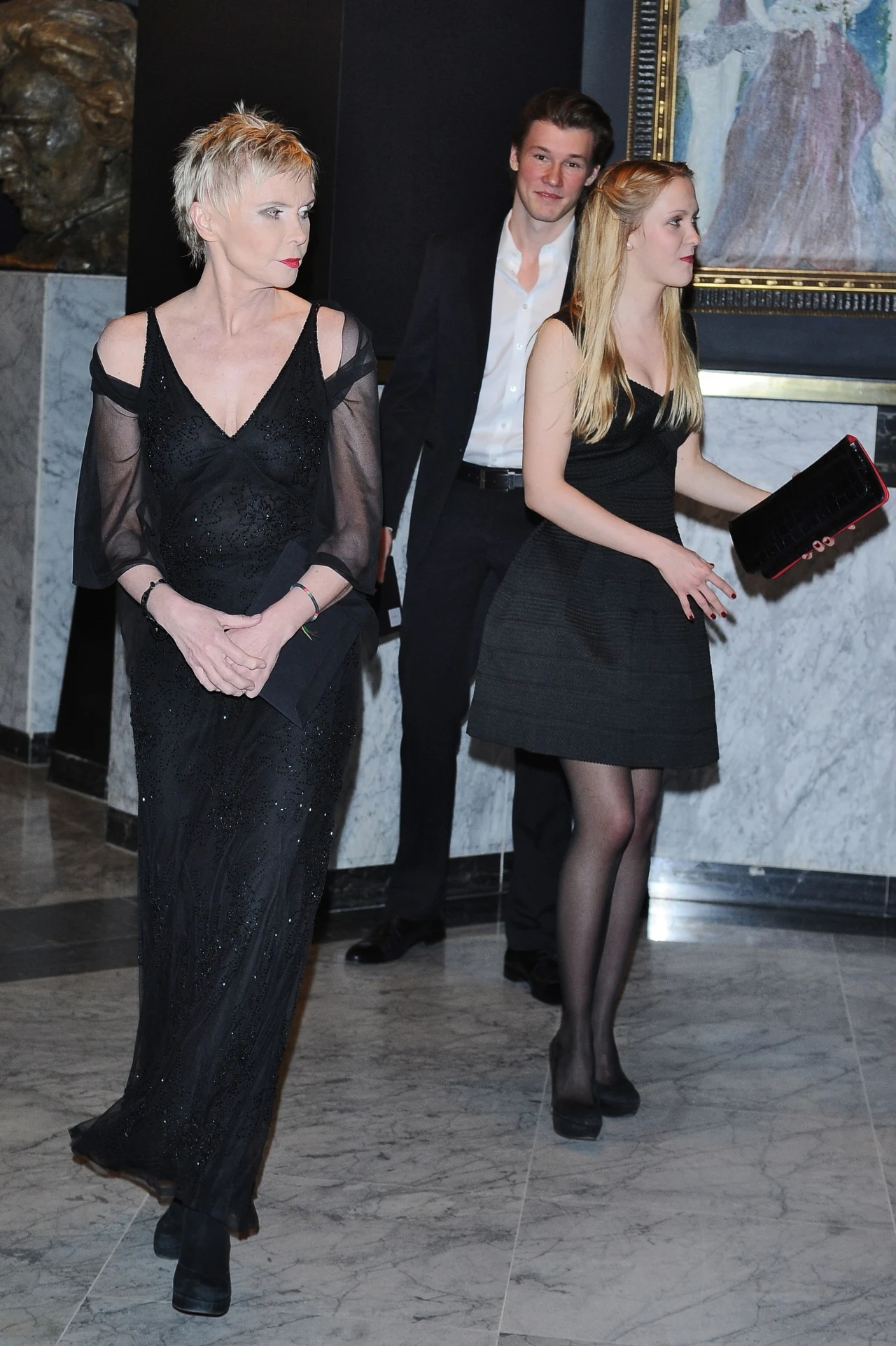 ...i z mamą Ewą Błaszczyk