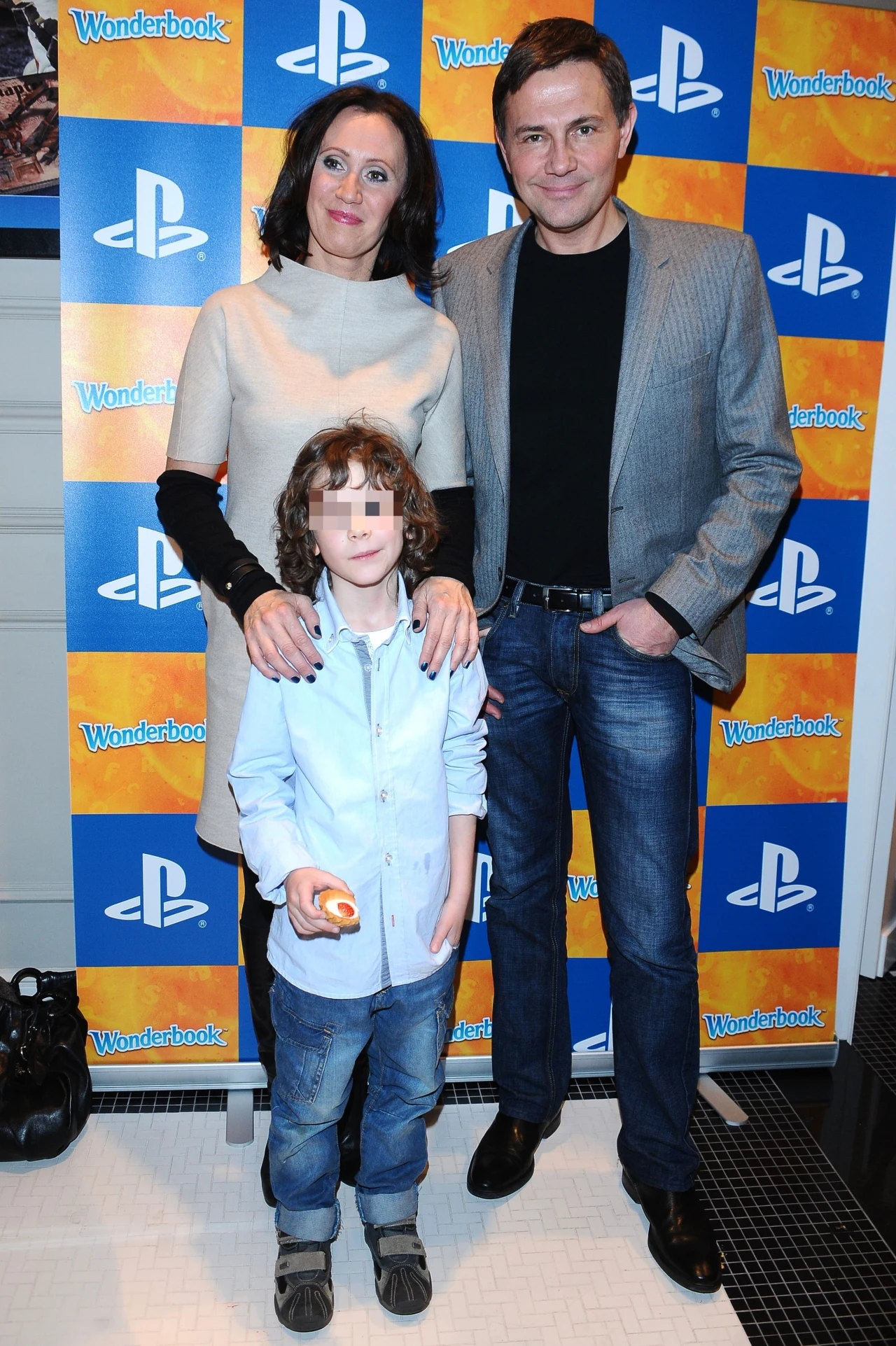 Krzysztof i Anna z synem Krzysztof i Anna z synem