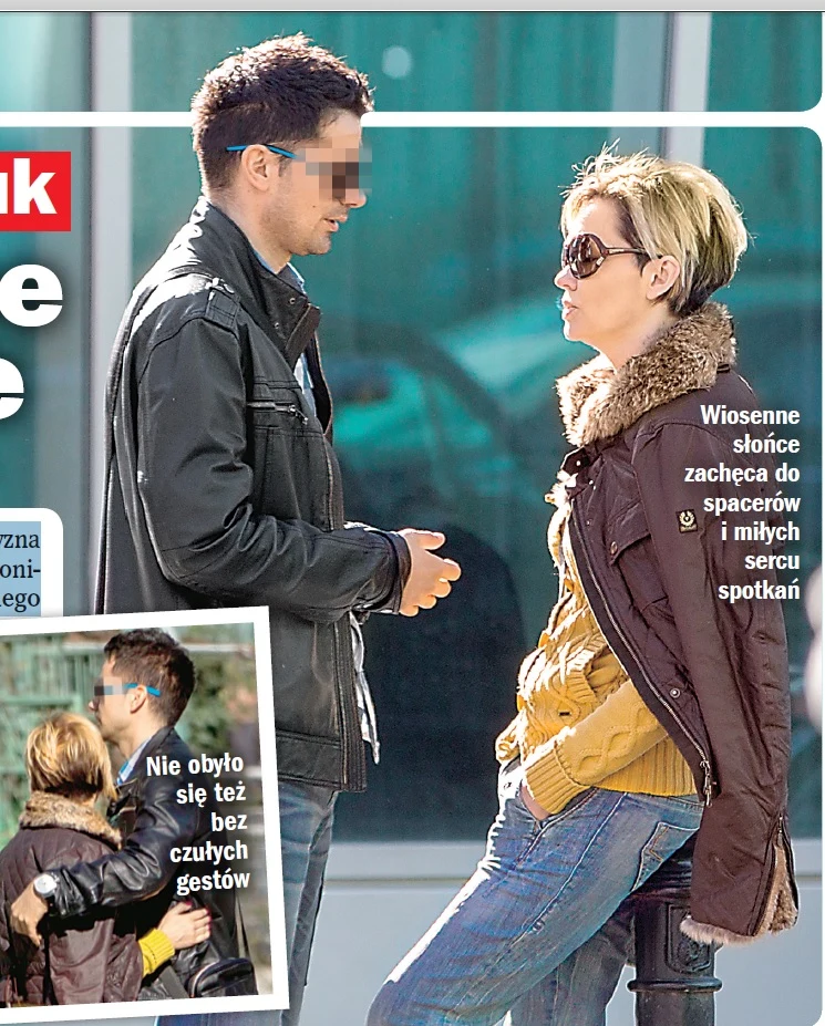 Weronika z nowym adoratorem Weronika z nowym adoratorem