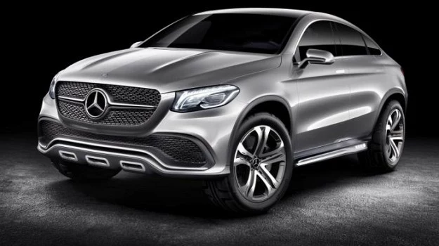 Pierwsze zdjęcie Mercedesa Concept Coupe SUV.