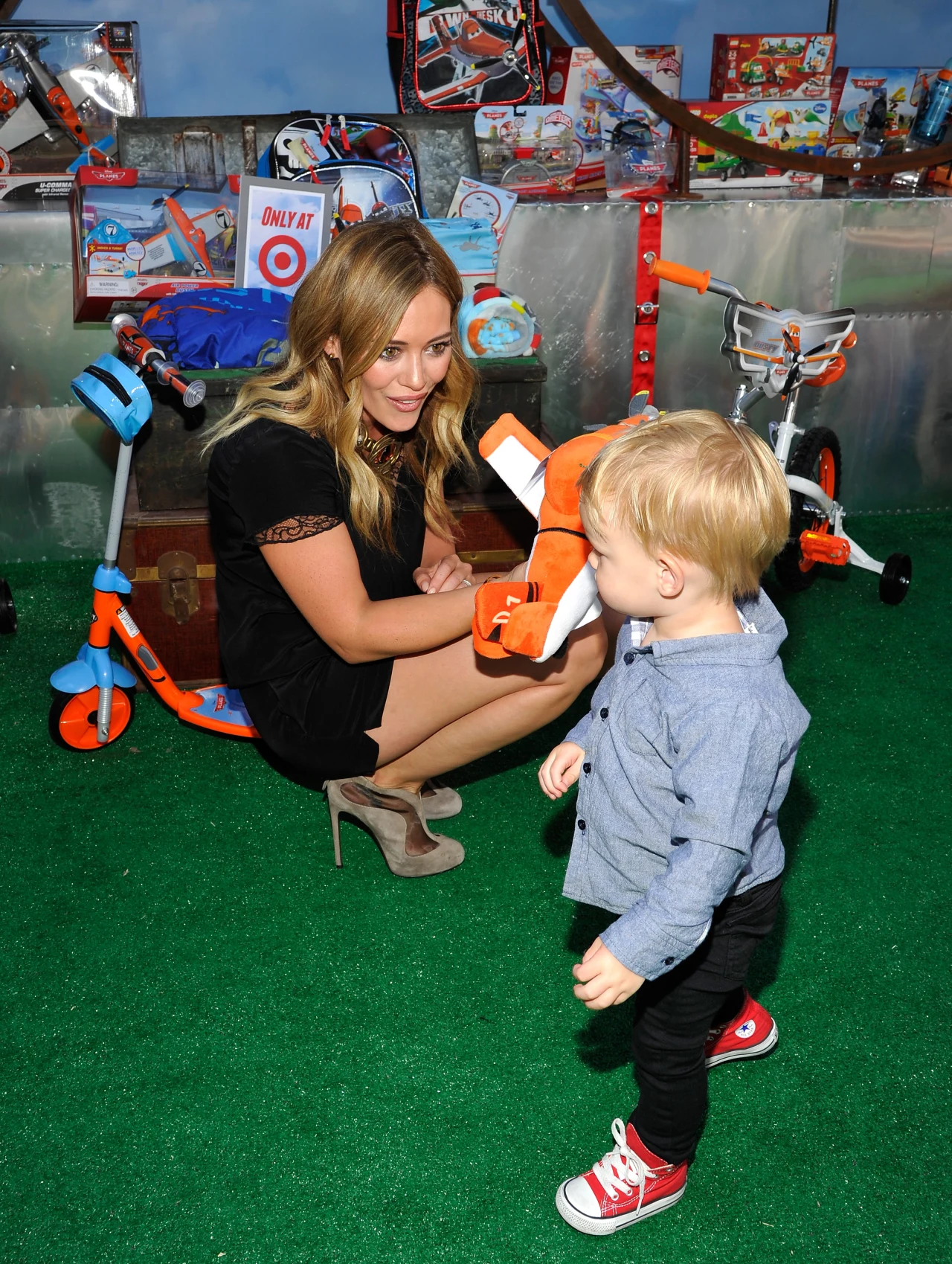 Hilary Duff z synkiem Hilary Duff z synkiem