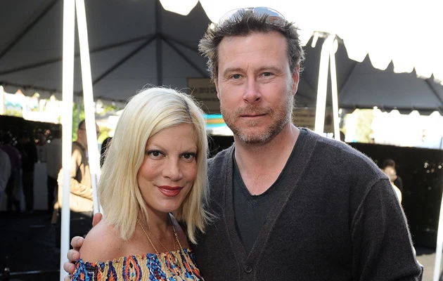 Tori Spelling z mężem Tori Spelling z mężem