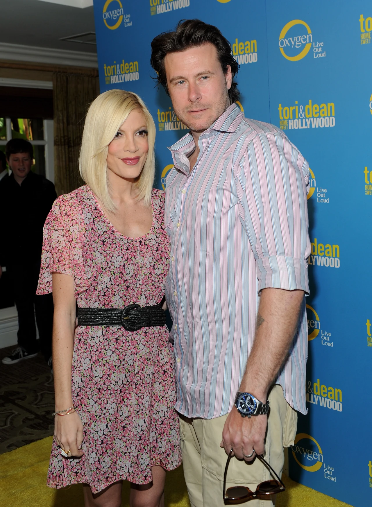 Tori Spelling z mężem Tori Spelling z mężem