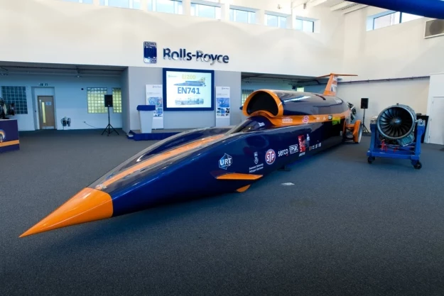 BLOODHOUND SSC.  Fot. Stefan Marjoram