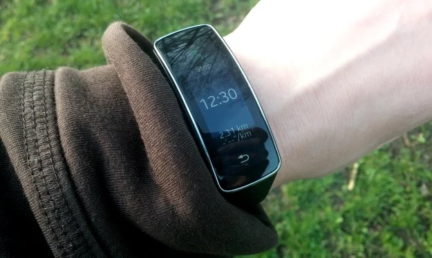 Biegamy z Gear Fit 