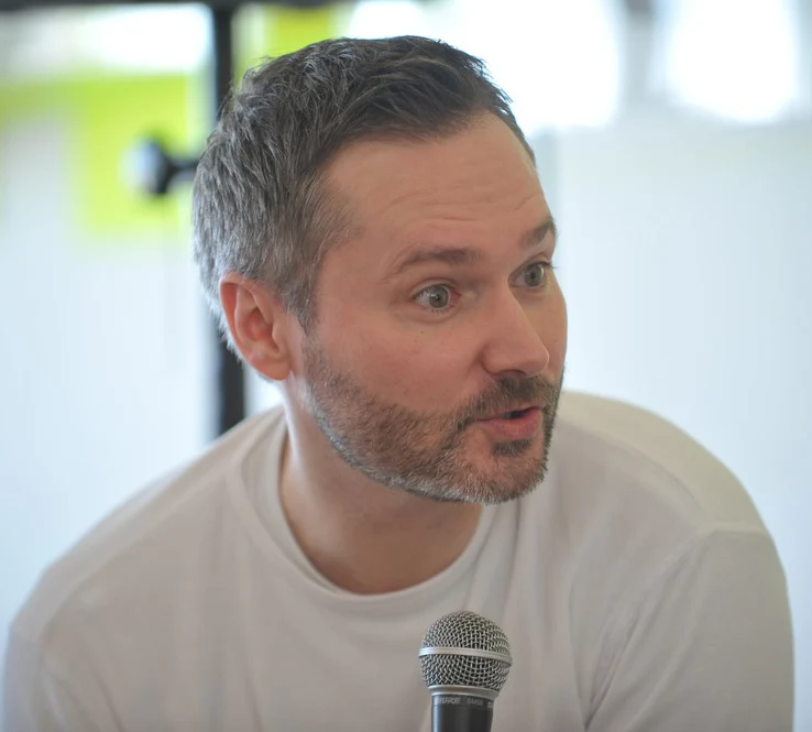 Jarosław Wałęsa z synem i żoną Eweliną