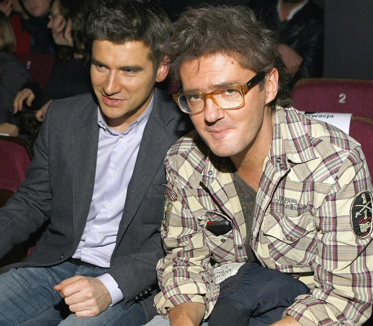 Tomek Kammel i Kuba Wojewódzki na koncercie Wilków Tomek Kammel i Kuba Wojewódzki na koncercie Wilków