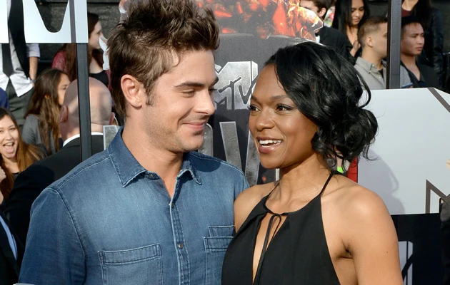 Zac Efron i LaQuishe Wright na gali MTV Movie Awards Zac Efron i LaQuishe Wright na gali MTV Movie Awards