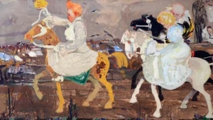 Obraz Witolda Wojtkiewicza „Orszak” wrócił do Polski w marcu 2012 roku