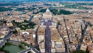 Plac św. Piotra w czasie beatyfikacji Jana Pawła II