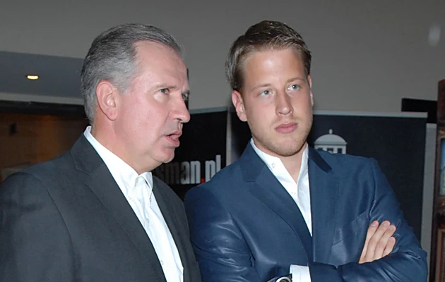 Tomasz Stockinger z synem