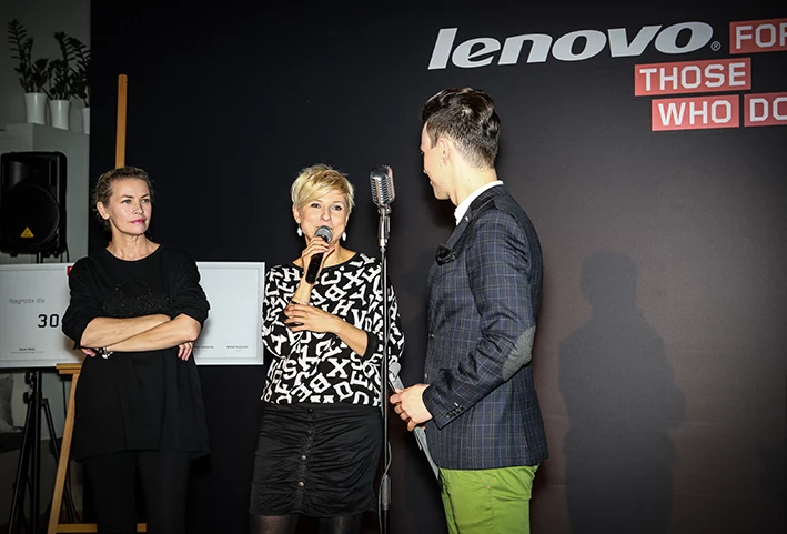Podczas uroczystości byli obecni DO’ersi Lenovo, którzy odgrywali znaczącą rolę w projekcie. Lidia Popiel, Olka Osadzińska, Łukasz Jemioł oraz Novika przekazywali swoją wiedzę, wspierali uczestników oraz prowadzili ich przez kolejne etapy. Podczas uroczystości byli obecni DO’ersi Lenovo, którzy odgrywali znaczącą rolę w projekcie. Lidia Popiel, Olka Osadzińska, Łukasz Jemioł oraz Novika przekazywali swoją wiedzę, wspierali uczestników oraz prowadzili ich przez kolejne etapy.