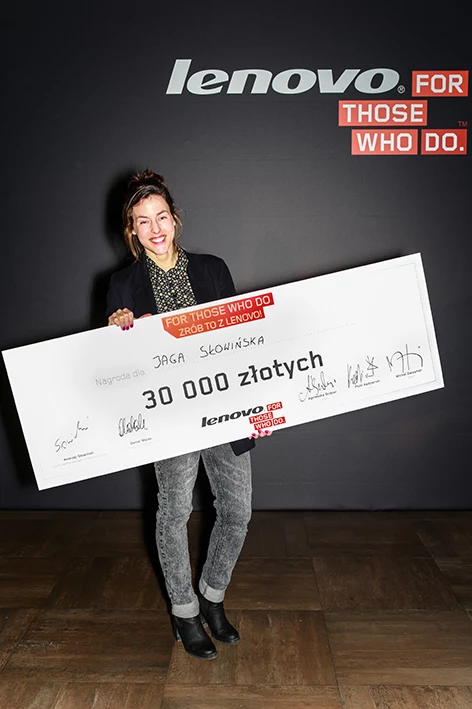 15 kwietnia w Warszawie, podczas spotkania w restauracji Żurawina, oficjalnie ogłoszono zwycięzcę konkursu „For Those Who Do. Zrób to z Lenovo!”. 15 kwietnia w Warszawie, podczas spotkania w restauracji Żurawina, oficjalnie ogłoszono zwycięzcę konkursu „For Those Who Do. Zrób to z Lenovo!”.