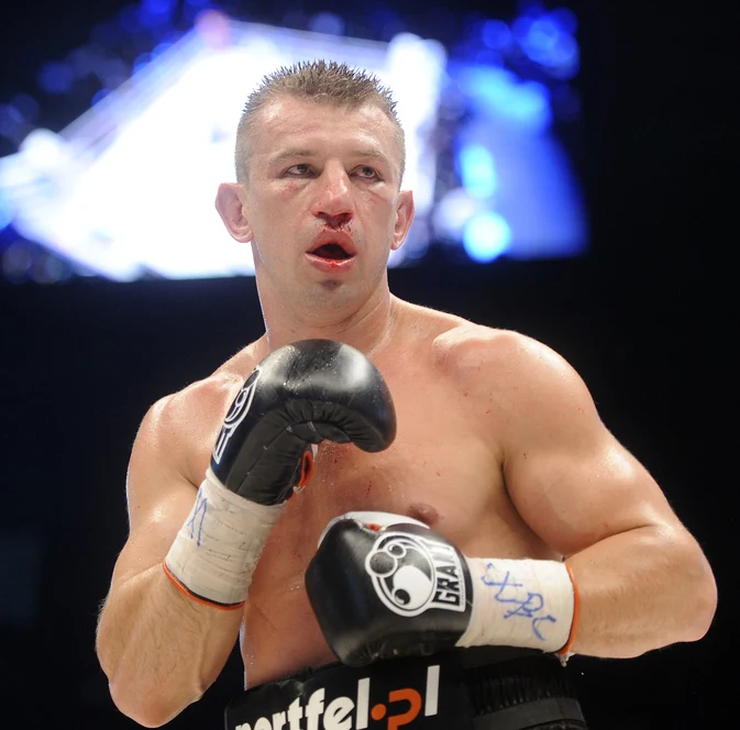 Tomasz Adamek w akcji