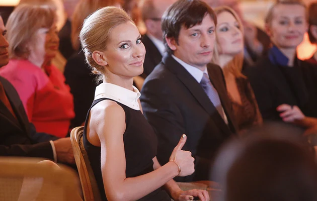 Joanna Moro z mężem Mirkiem Joanna Moro z mężem Mirkiem