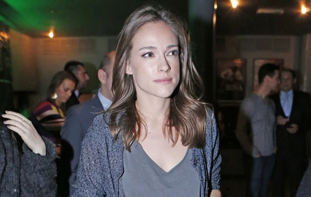 Alicja Bachleda-Curuś na krakowskiej premierze