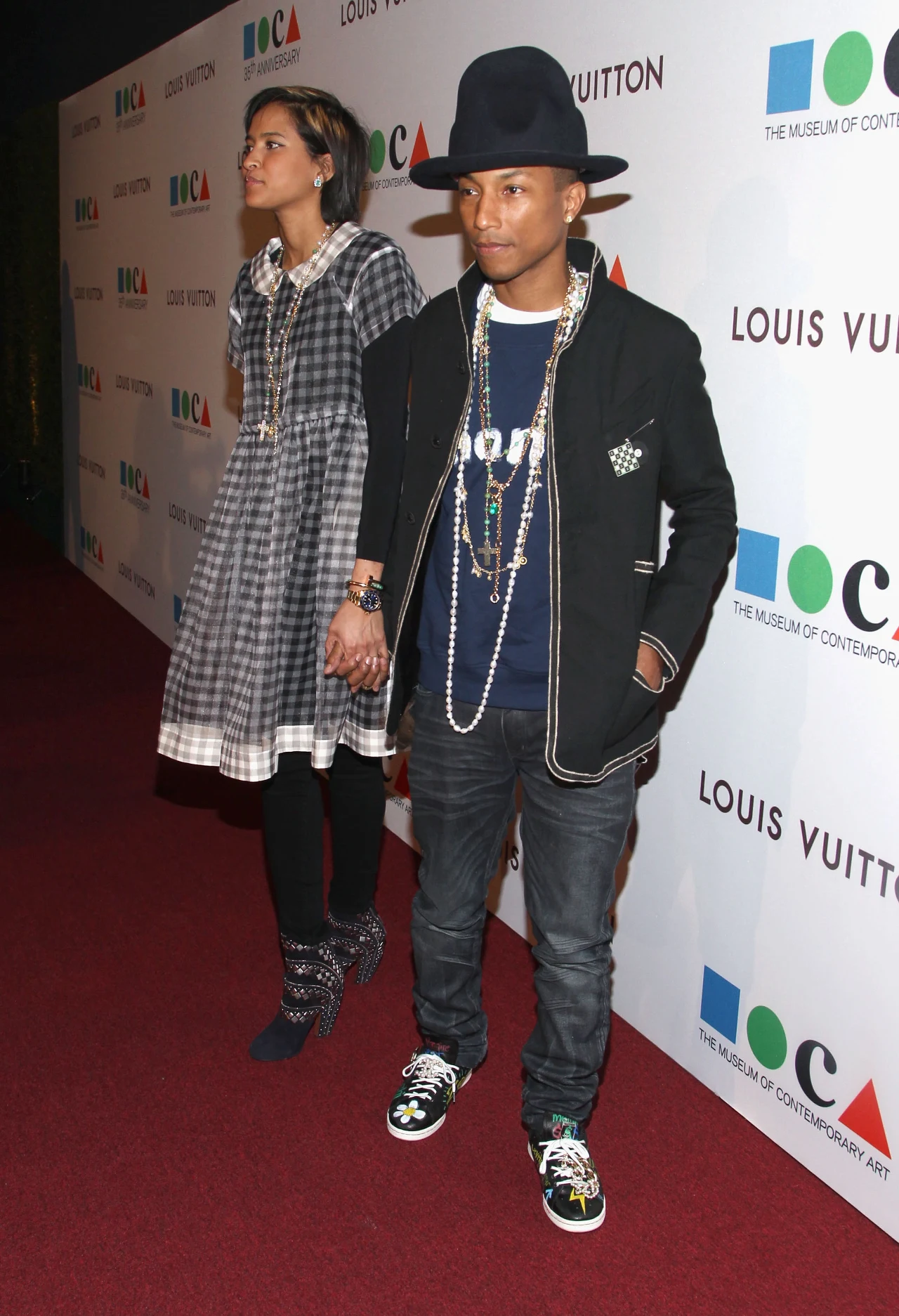 Pharrell Williams i Helen Lasichanh