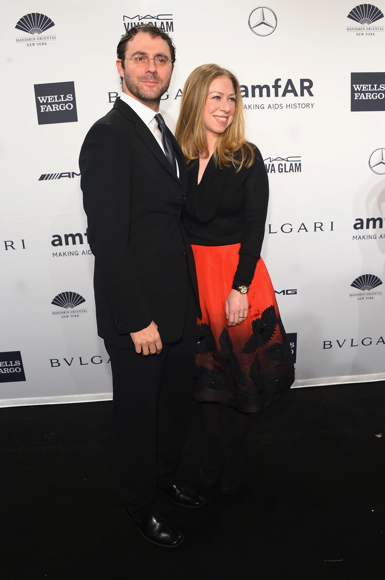 Chelsea Clinton z mężem Chelsea Clinton z mężem