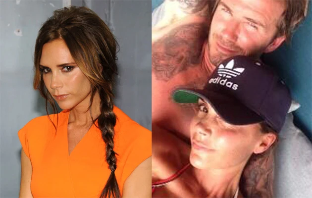 Victoria Beckham odpoczywa z mężem