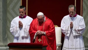 Wielki Piątek w bazylice Świętego Piotra.